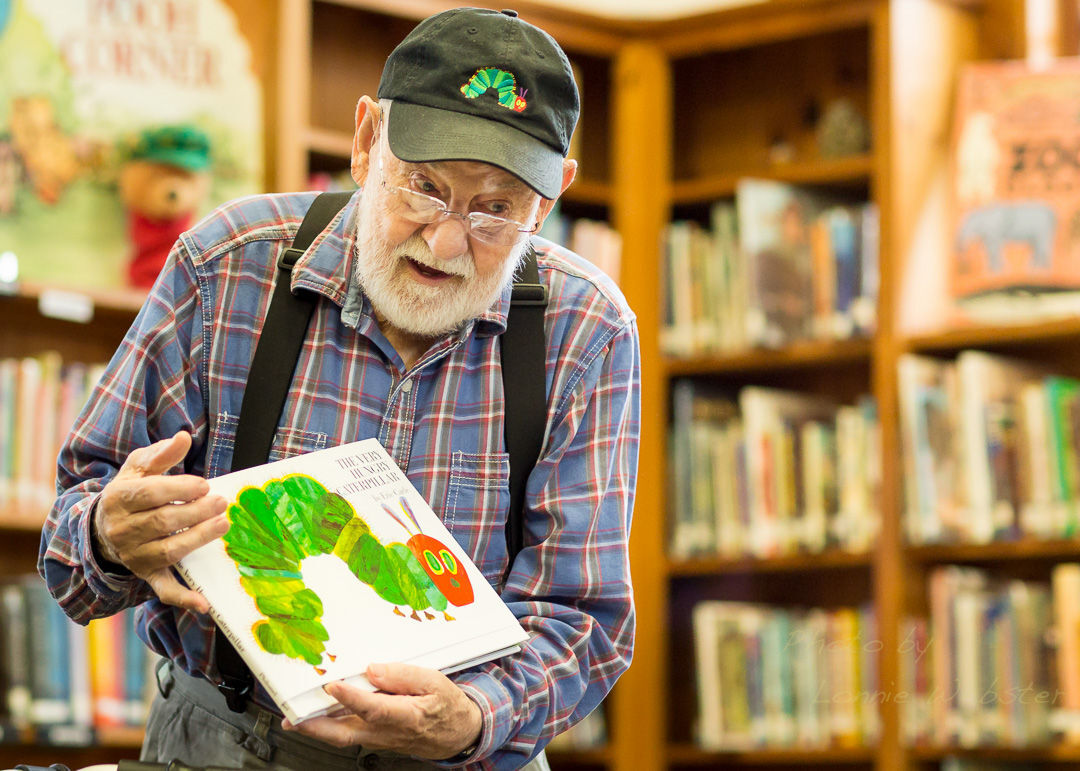 Eric Carle reads from his work